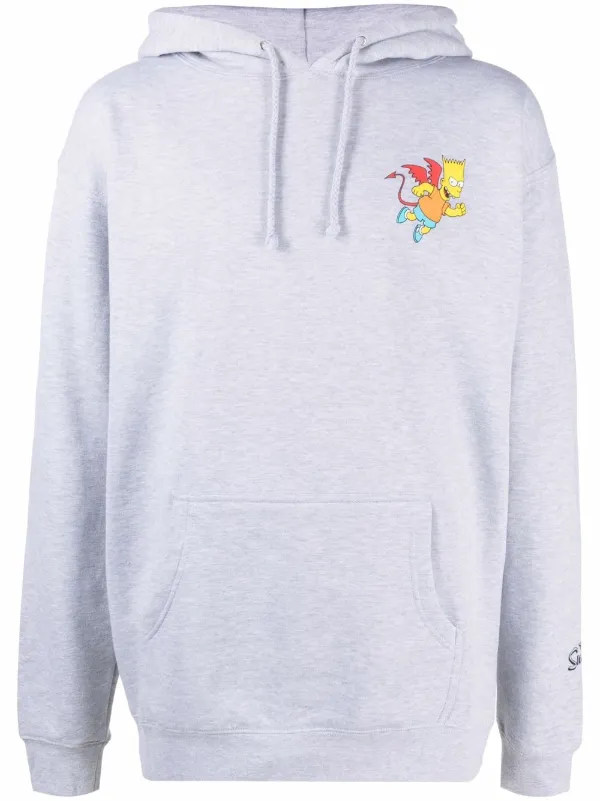 MARKET x The Simpsons Bart Hoodie | Grey | FARFETCH SG