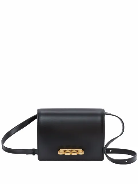 Alexander McQueen knuckle ring crossbody bag