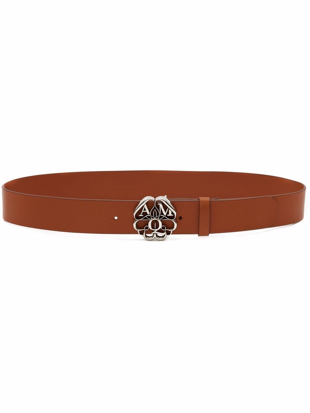 logo-buckle belt