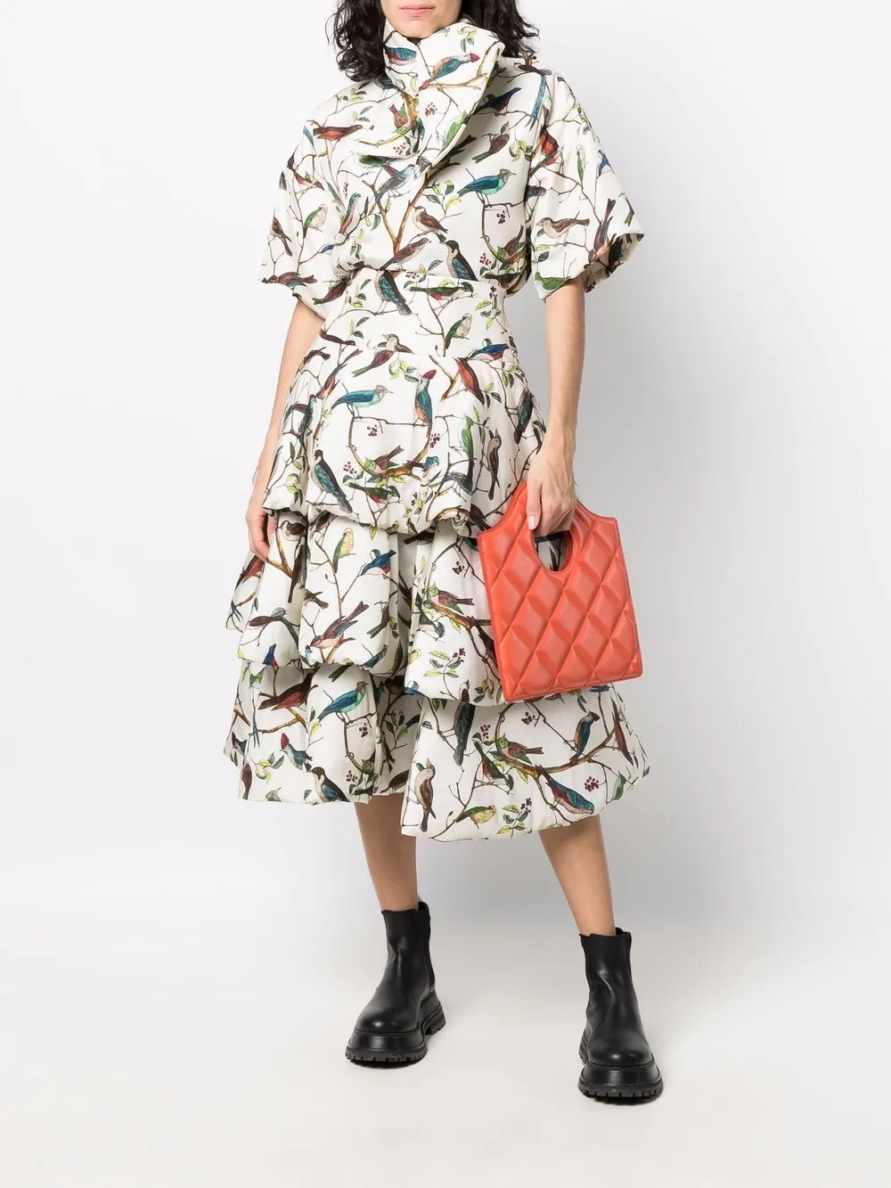 фото Kenzo шелковая рубашка со съемным воротником