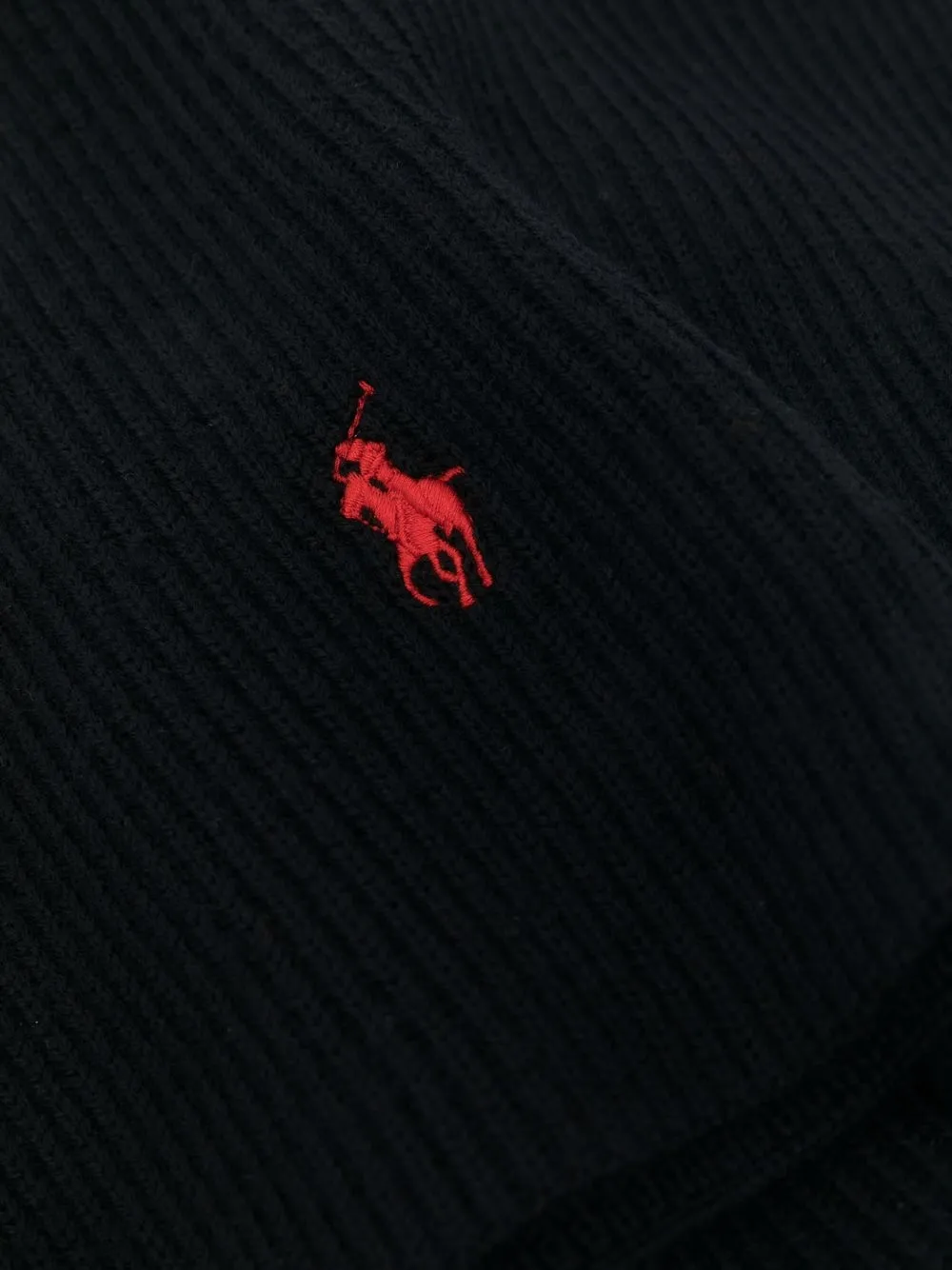 фото Polo ralph lauren шерстяной шарф с вышитым логотипом