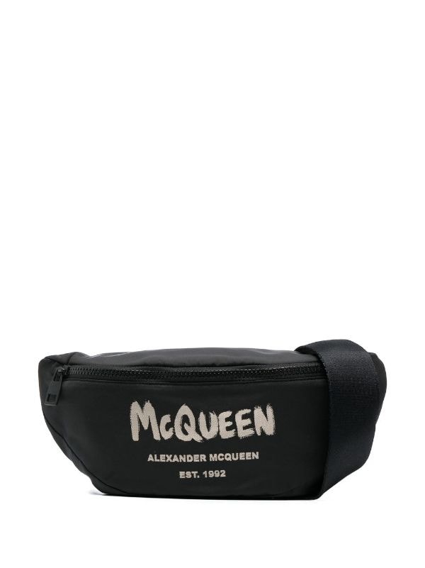 Alexander McQueen アレキサンダー・マックイーン ロゴ ベルトバッグ