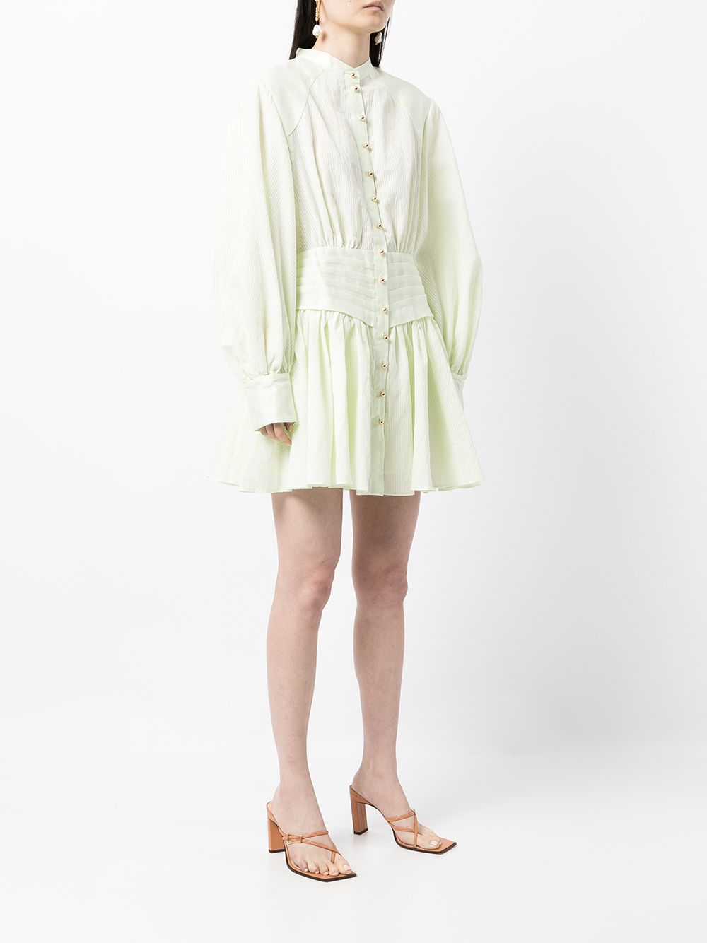 Shop Acler Tyler shirt mini dress with Express Delivery - FARFETCH