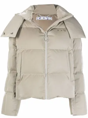 off white padded jacket