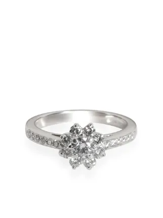 Tiffany & co hot sale flower ring