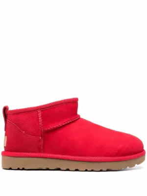red ugg moletom com capuz