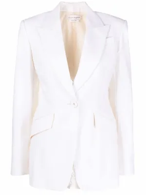 alexander mcqueen black blazer