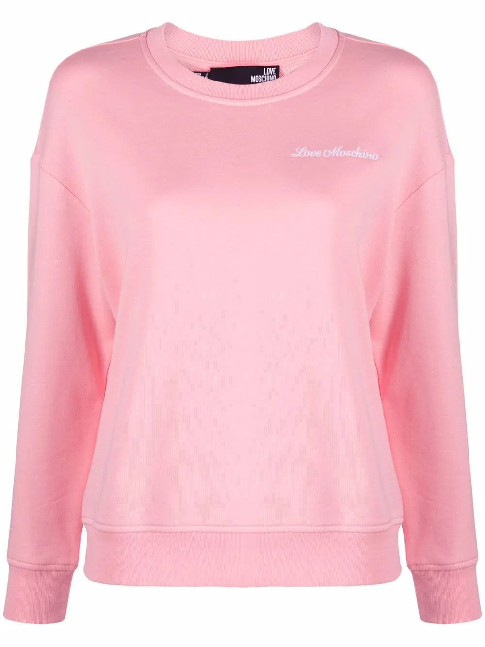 

Love Moschino logo-printed sweatshirt - Pink