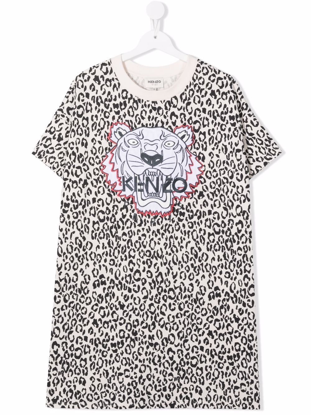 фото Kenzo kids платье с вышивкой tiger