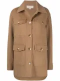Michael Michael Kors long-sleeve wool jacket - Brown