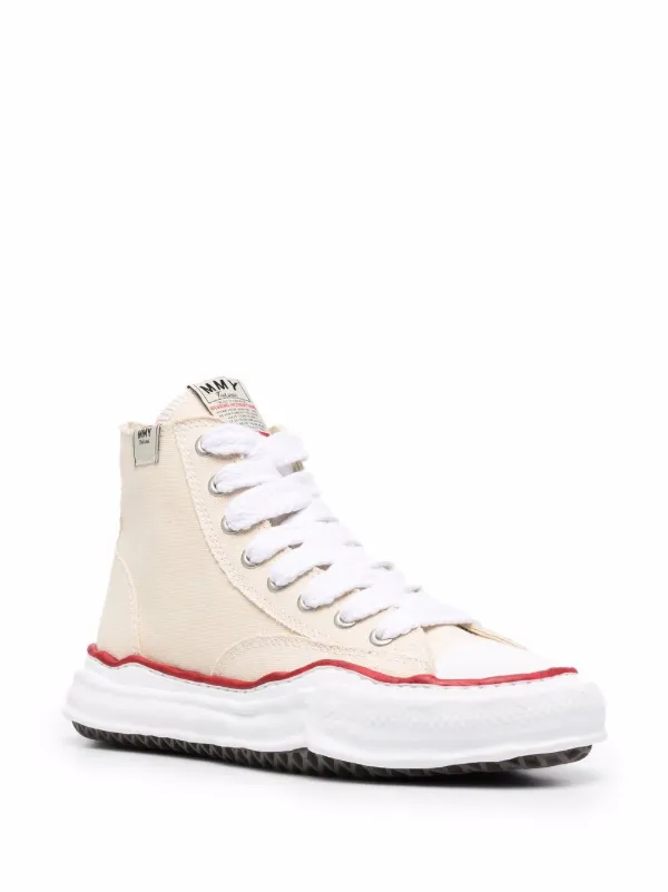 Maison MIHARA YASUHIRO lace-up high-top Sneakers | Neutrals