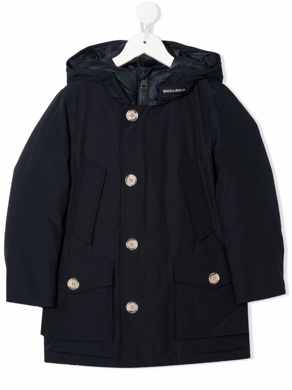 Shop Woolrich Kids hooded padded coat with Express Delivery - FARFETCH