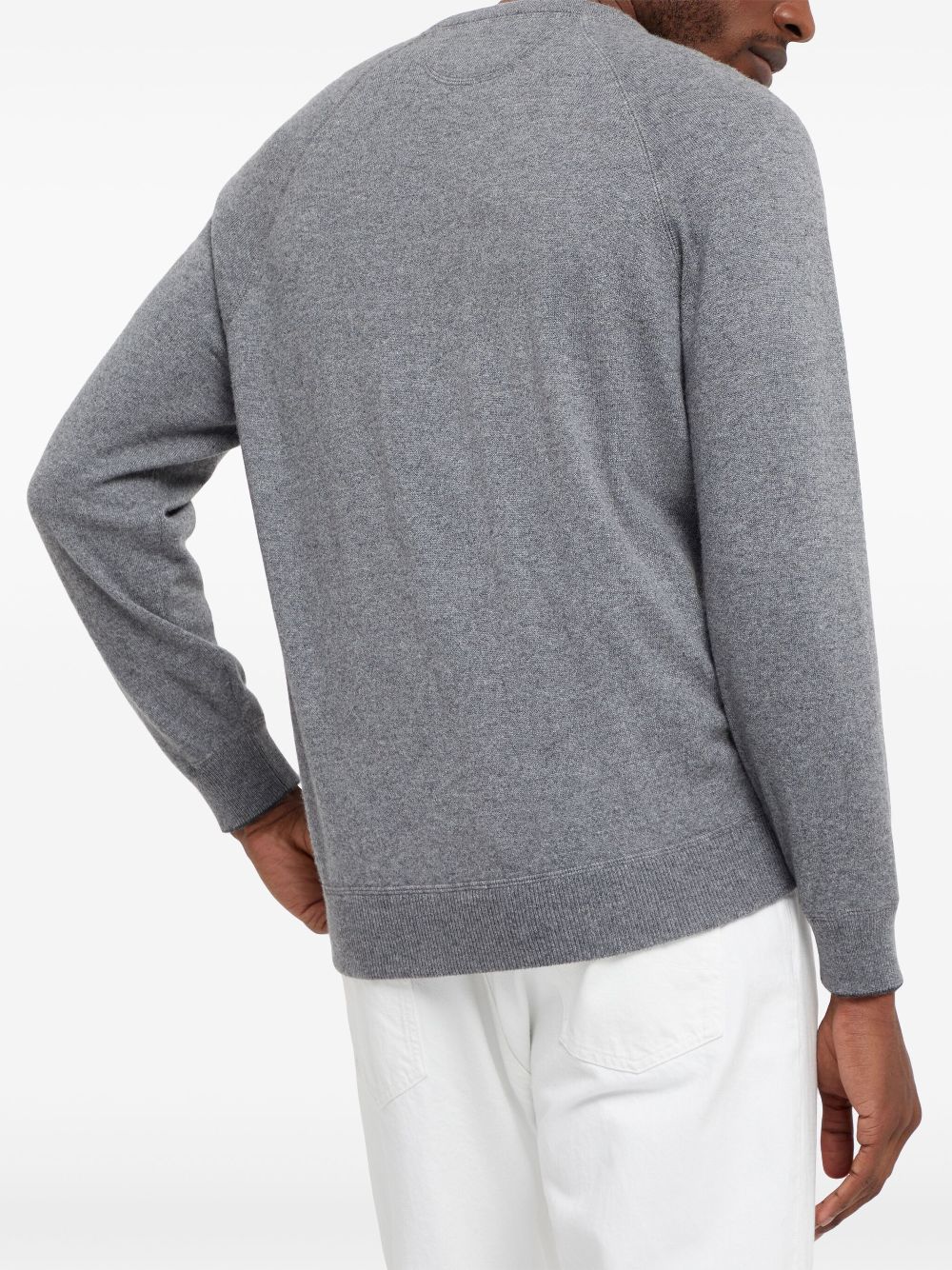 Brunello Cucinelli crew neck cashmere sweater Men