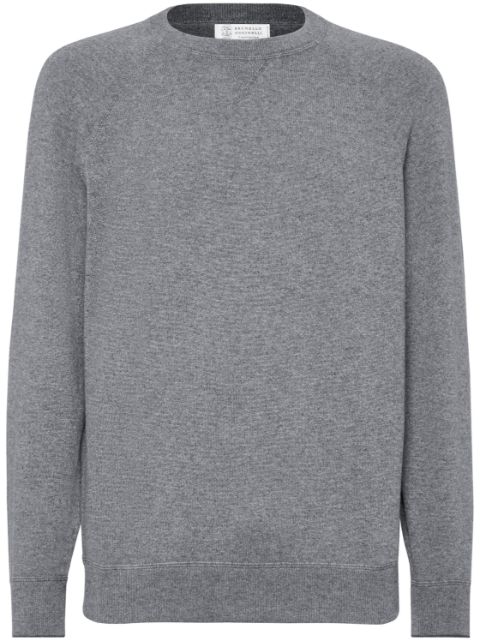 Brunello Cucinelli crew neck cashmere sweater Men