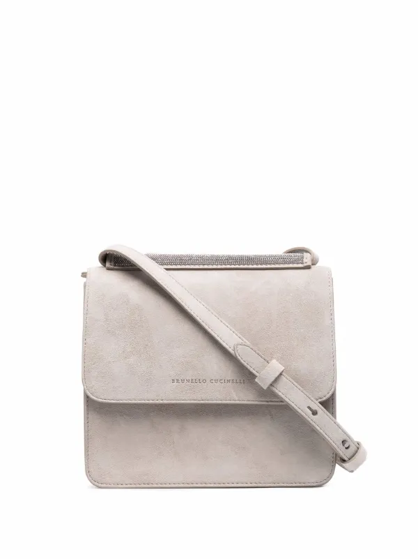 brunello cucinelli crossbody bolsa