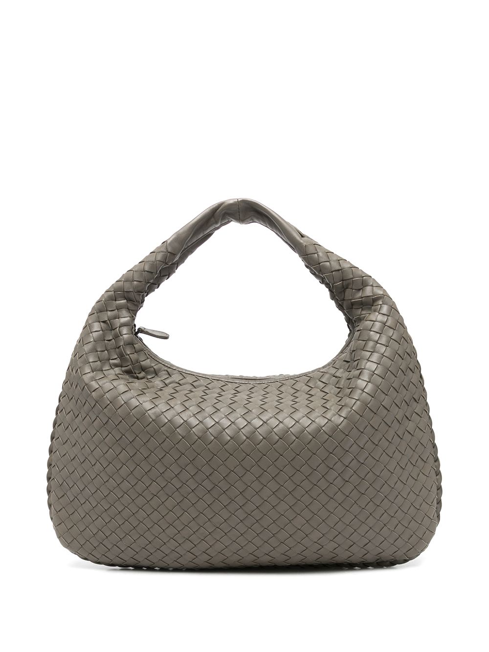 фото Bottega veneta pre-owned сумка-хобо 2000-х годов с плетением intrecciato