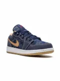 Jordan Kids Air Jordan 1 Low SE ""Denim"" sneakers - Blue