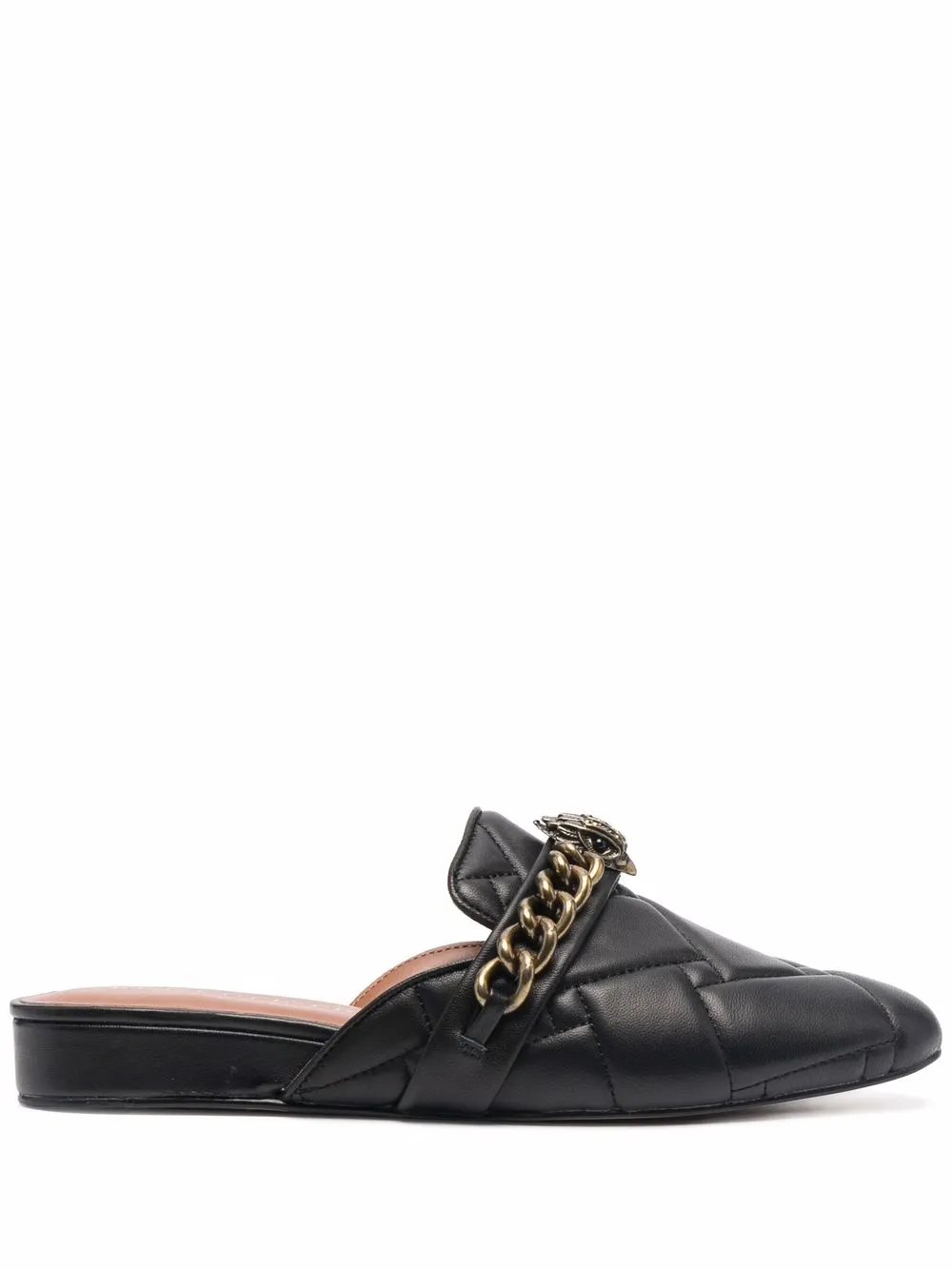 Kurt Geiger London стеганые мюли с цепочками