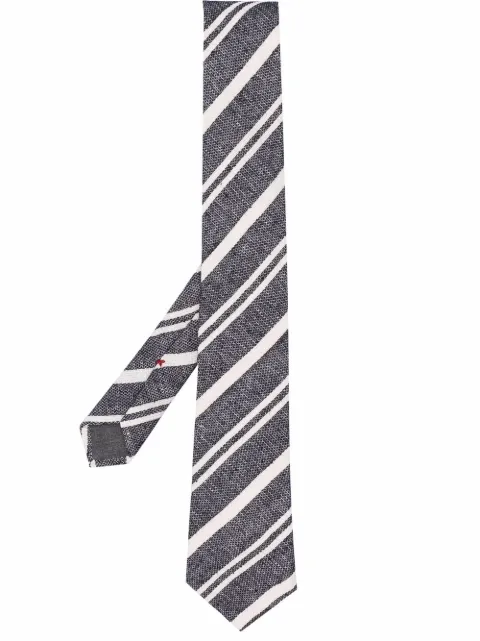 Brunello Cucinelli diagonal stripes tie 