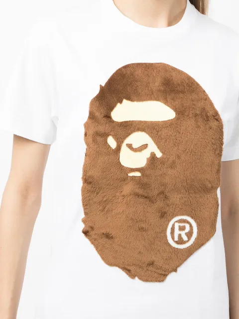 bape fur tee