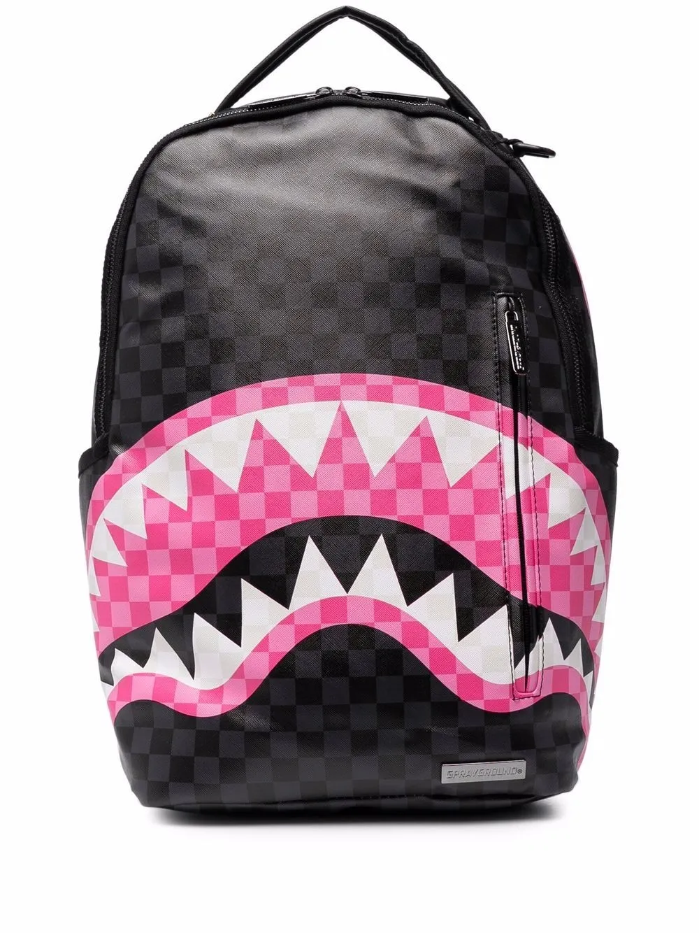 Shark Teeth-print backpack 