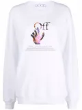 Off-White Caravaggio Hand logo-print sweatshirt