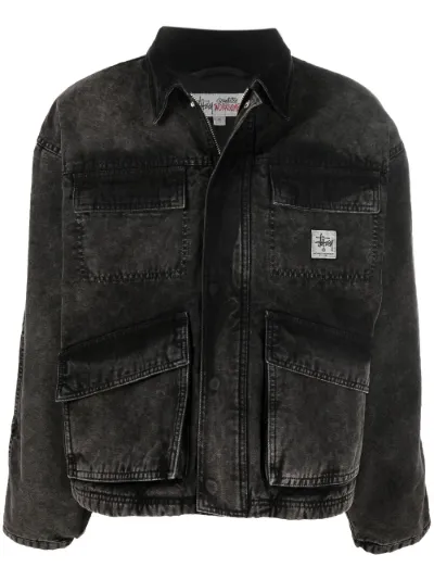 stussy patch jacket