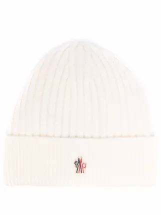 Moncler Grenoble logo-patch ribbed-knit 