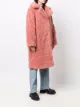 Essentiel Antwerp long-sleeve textured-finish coat