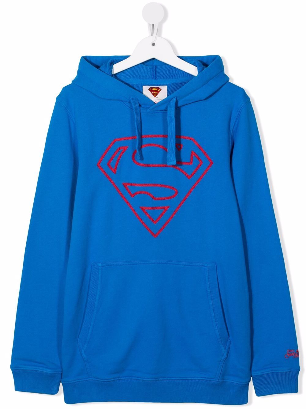 фото Mc2 saint barth kids худи super man с вышитым логотипом