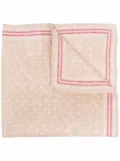 Brunello Cucinelli micro-dot print pocket square - Neutrals