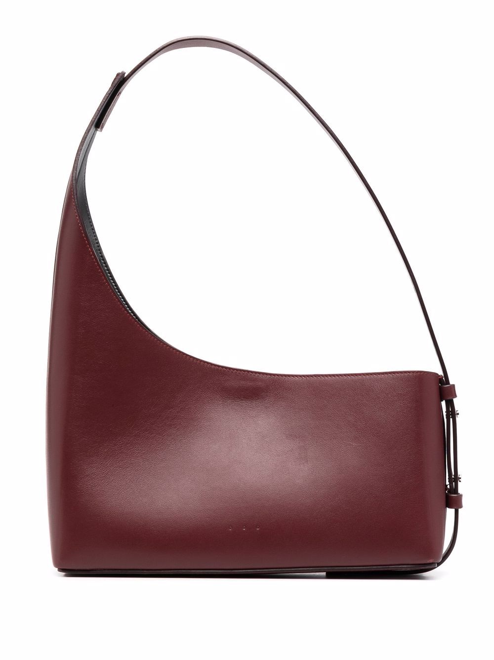 Aesther Ekme Demi Leather Shoulder Bag In Red | ModeSens