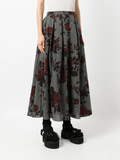 الغضب تسع ganni simmons skirt 