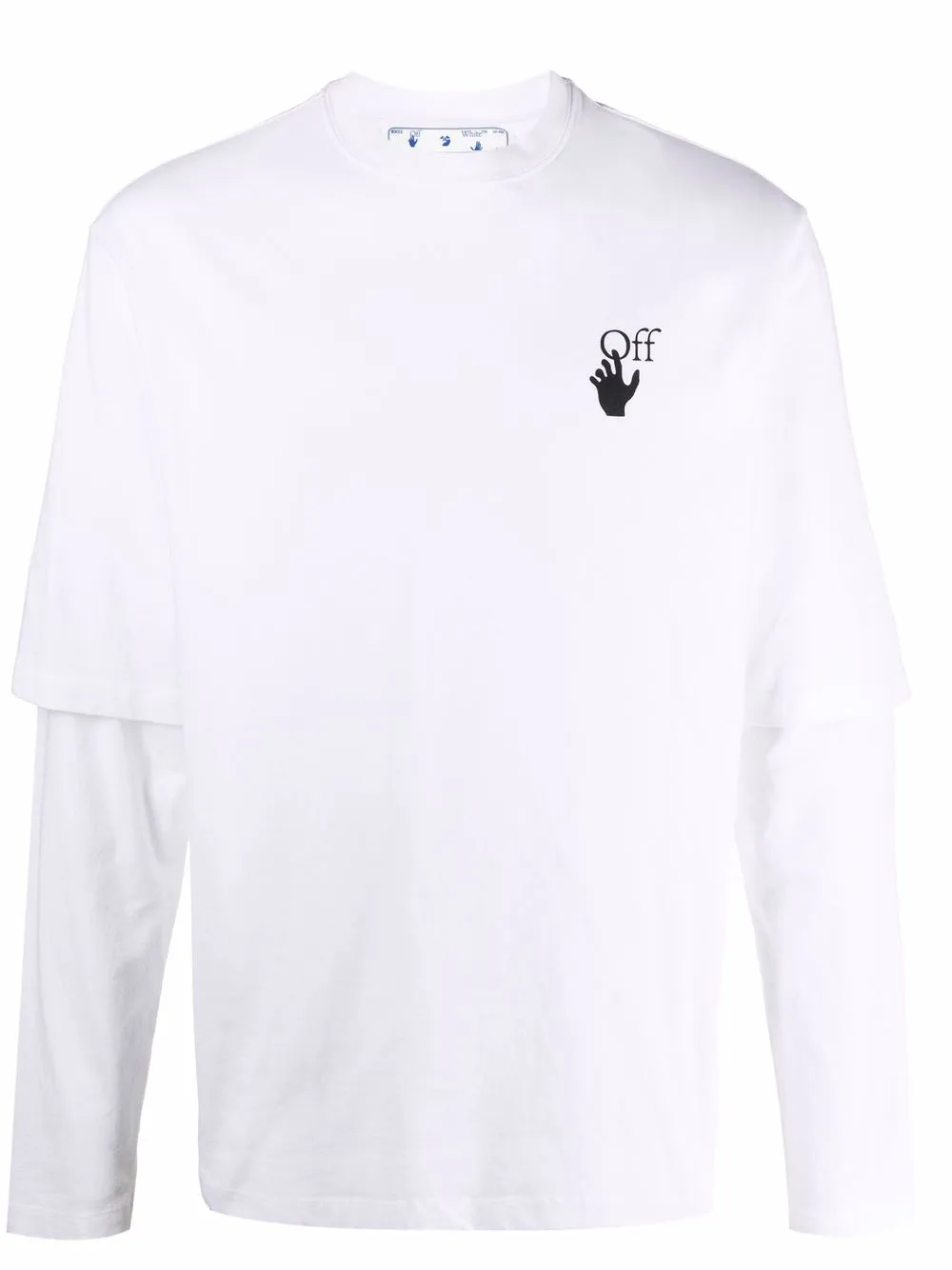 

Off-White playera Degradé Arrows - Blanco