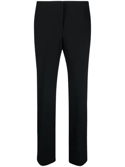 Versace pressed-crease cropped tailored trousers