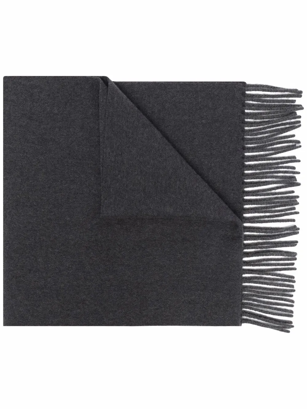 

Vivienne Westwood logo-embroidered wool scarf - Grey
