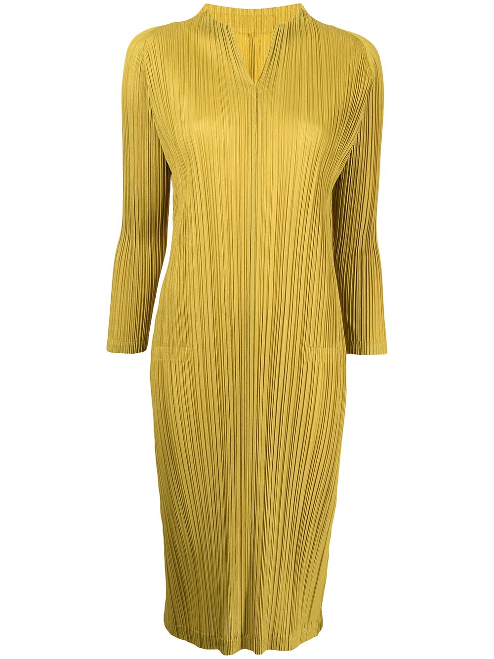Image 1 of Pleats Please Issey Miyake Mellow pleated dress