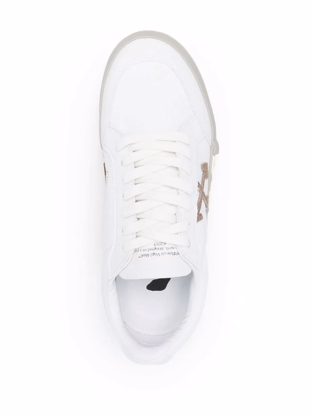 фото Off-white кеды vulcanized