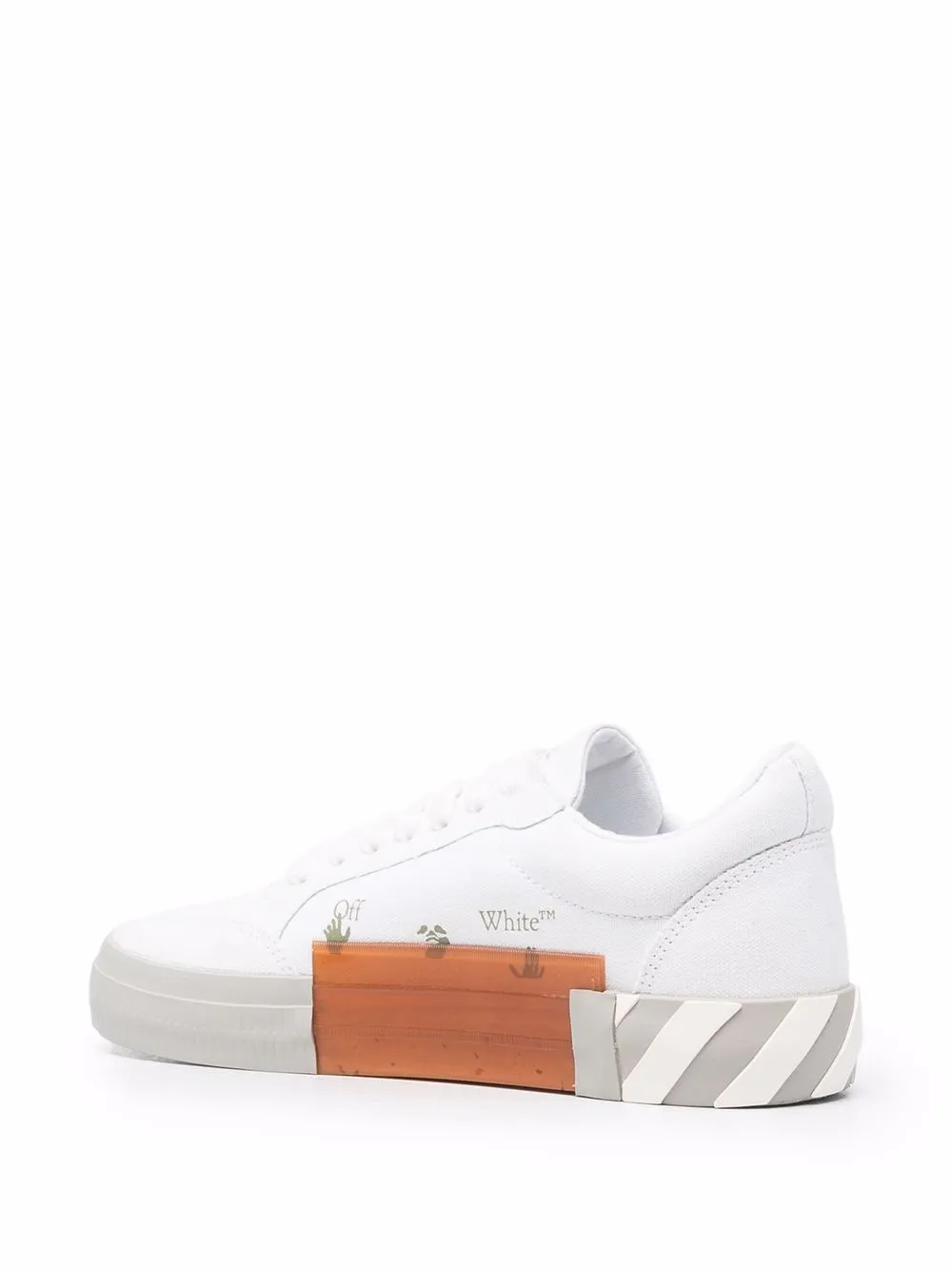 фото Off-white кеды vulcanized