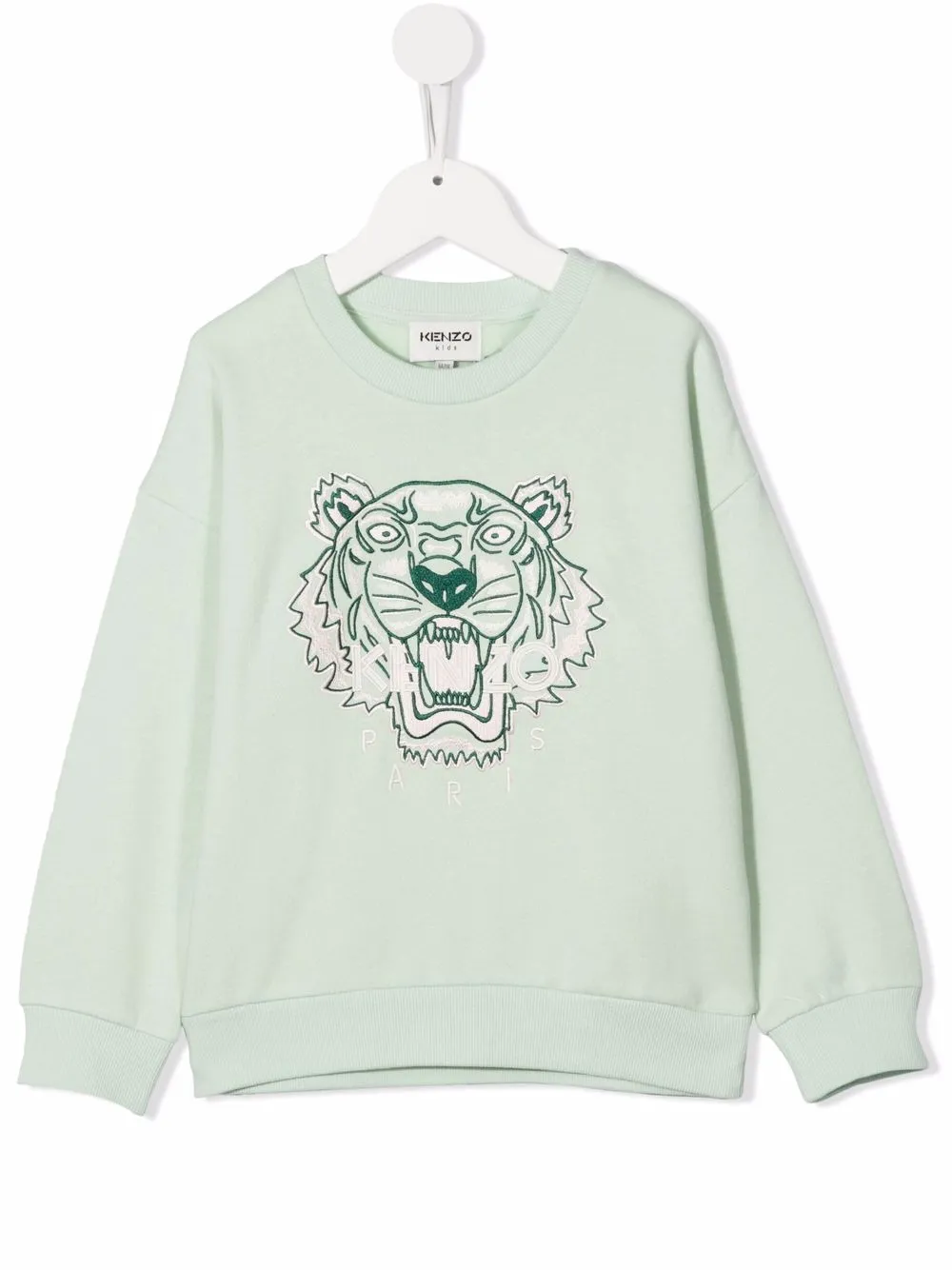 фото Kenzo kids толстовка с вышивкой tiger