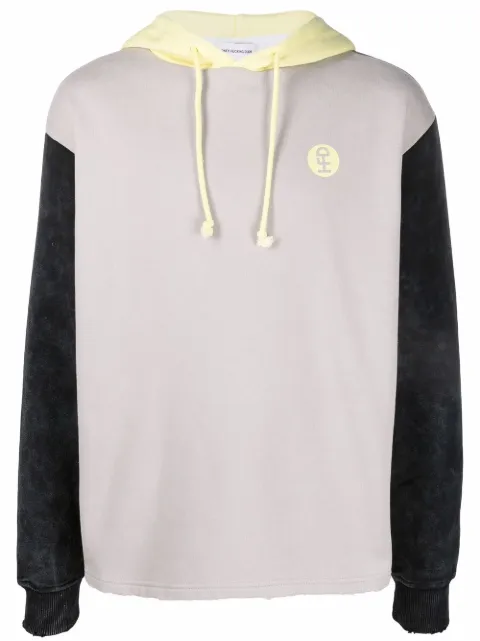 Honey Fucking Dijon photograph-print colour-block hoodie