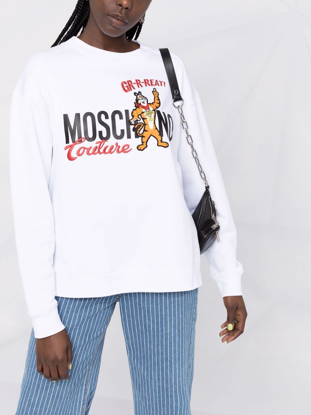 фото Moschino толстовка с логотипом