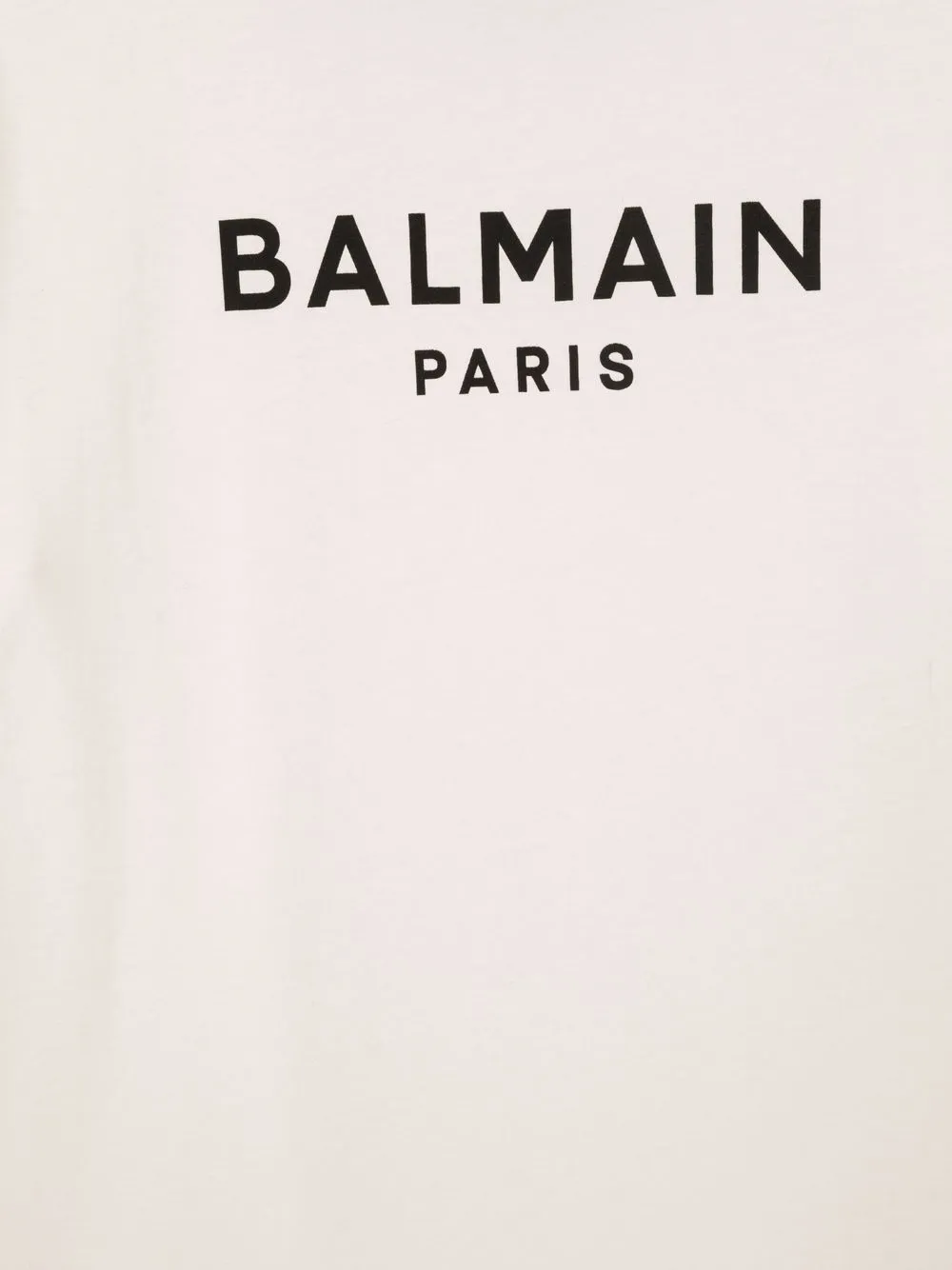 фото Balmain kids футболка с логотипом