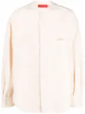 Eckhaus Latta snap button down shirt - Neutrals