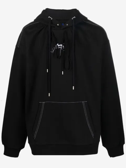 Ader Error hoodie con logo estampado