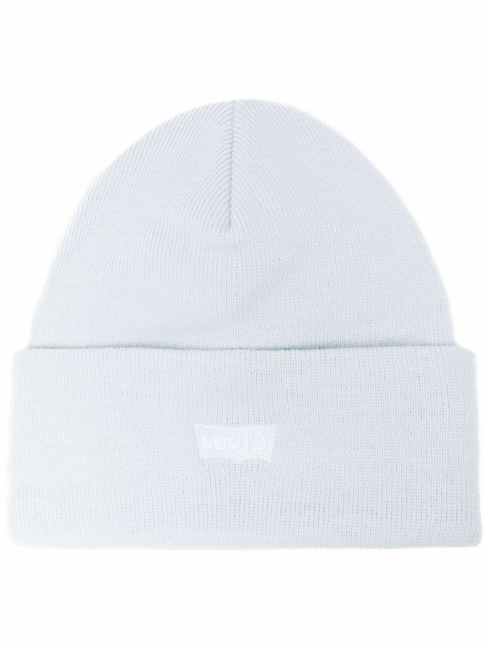 

Levi's embroidered logo knitted beanie - Blue