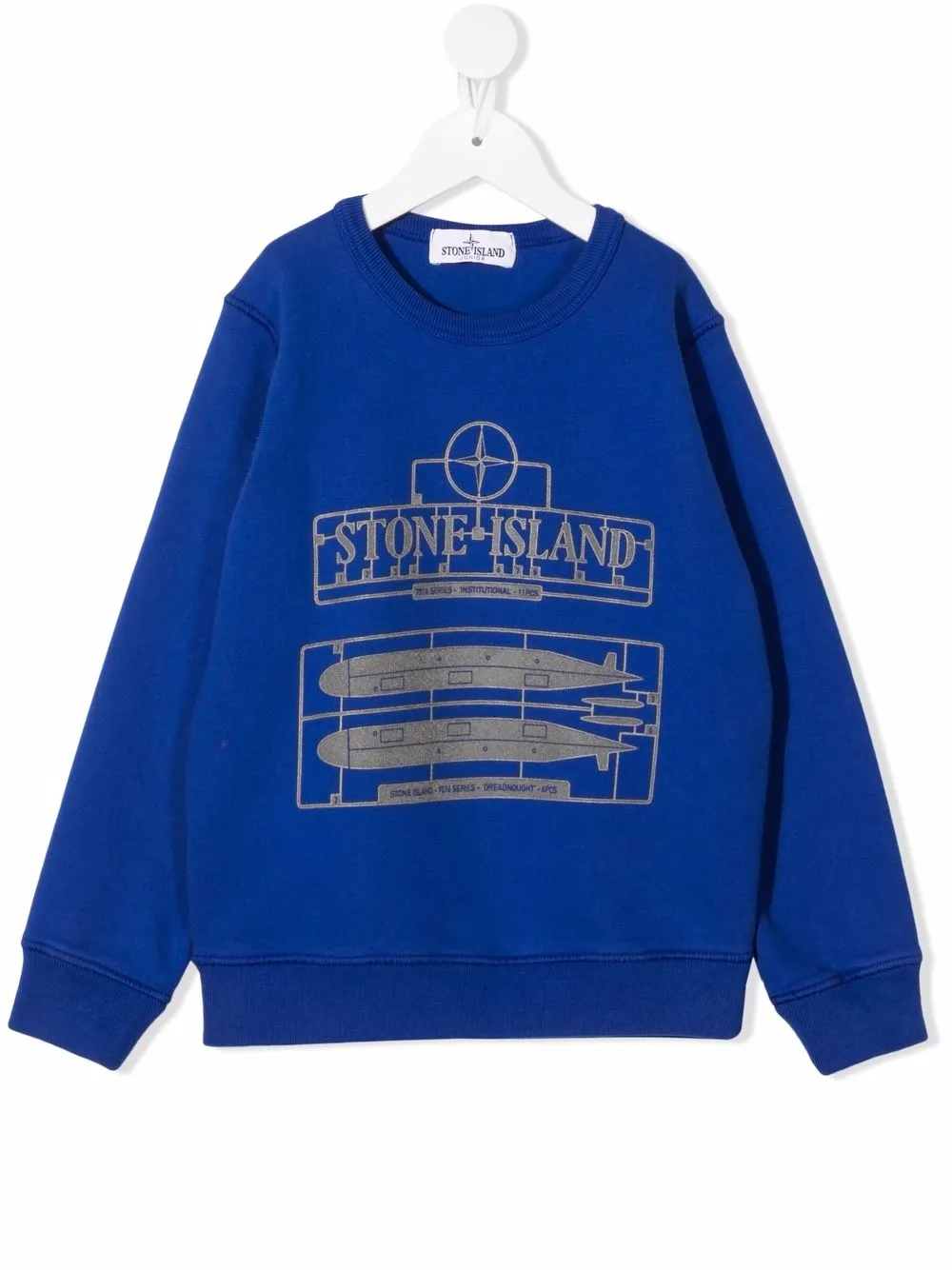 фото Stone island junior толстовка с логотипом