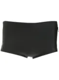 Lygia & Nanny side-stripe swim shorts - Black