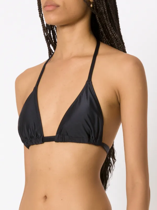 Lygia & Nanny Iasmin Bikini Top | Black | FARFETCH CA