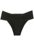 Lygia & Nanny Jasper ruched bikini bottoms - Black